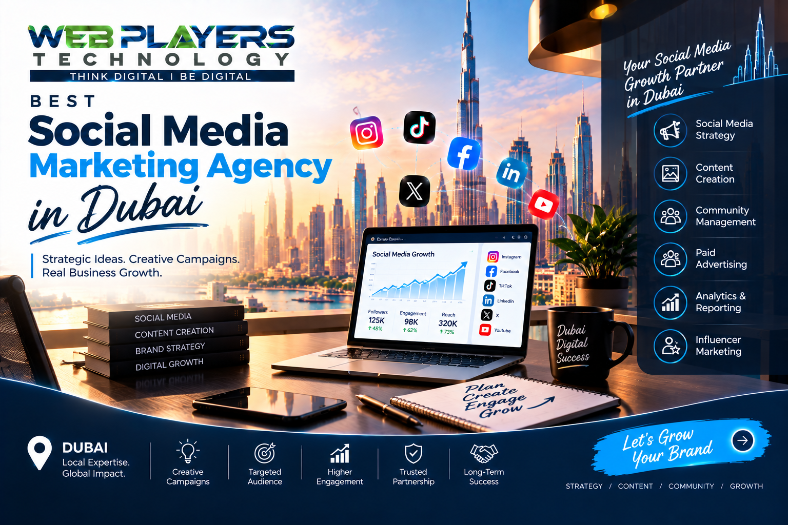 Best Social Media Marketing Agency in Dubai for Business Growth